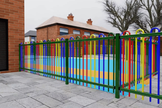 Playground Fencing Sports Pitch Fence Installation CFS Playground Fencing Sports Pitch Fence Installation CFS